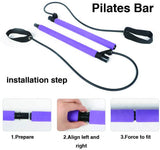 TTCB Portable Yoga Pilates Bar Kit