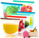 Reusable Silicone Food Storage Bags