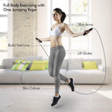 FITFORT Jump Rope, Tangle-Free Rapid Speed Jumping
